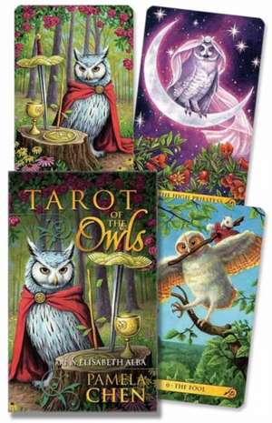 Tarot of the Owls Mini Deck de Pamela Chen