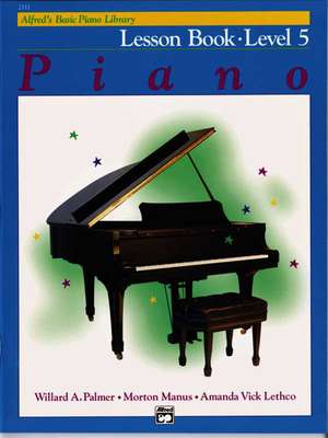 Alfred's Basic Piano Library Lesson 5 de Amanda Vick Lethco