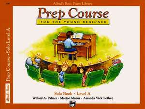 Alfred Prep Course Solo Book - Level A de Amanda Vick Lethco