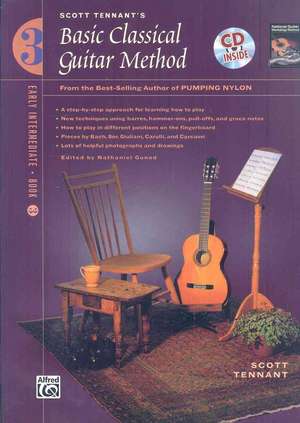 Basic Classical Guitar Method, Bk 3 de Scott Tennant