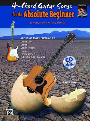 4-Chord Songs for the Absolute Beginner: Book & CD de Susan Mazer