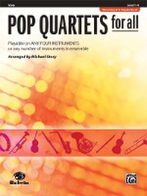 Pop Quartets for All de Michael Story