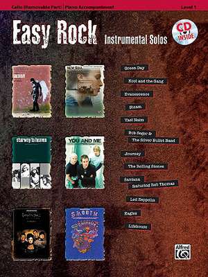 Easy Rock Instrumental Solos for Strings, Level 1 de Bill Galliford