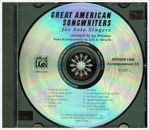 Great American Songwriters for Solo Singers: 12 Contemporary Settings of Favorites from the Great American Songbook for Solo Voice and Piano (Low Voic de Alfred Publishing