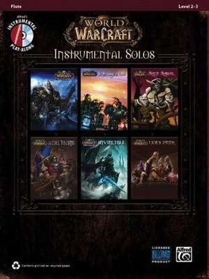 World of Warcraft Instrumental Solos: Flute, Book & CD de Alfred Publishing