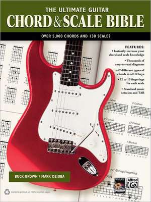 The Ultimate Guitar Chord & Scale Bible: 130 Useful Chords and Scales for Improvisation de Alfred Publishing