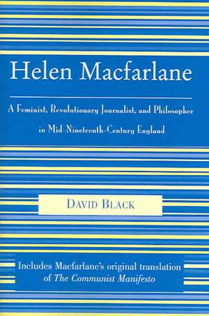 Helen MacFarlane de David Black