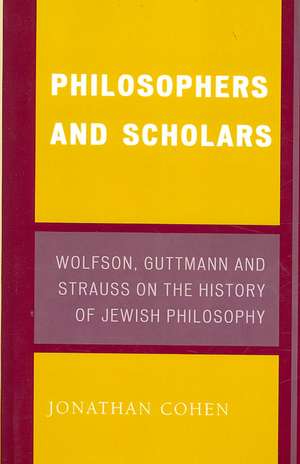 Philosophers and Scholars de JonathanPh.D. Cohen