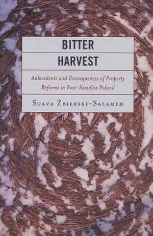 Bitter Harvest de Suava Zbierski-Salameh