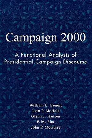 Campaign 2000 de William L. Benoit