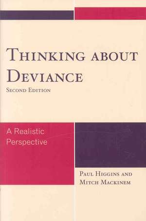 Thinking about Deviance de Paul Higgins