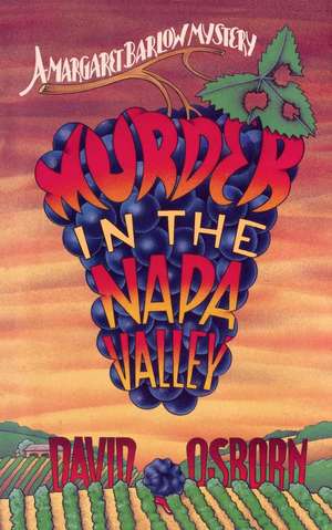 Murder in the Napa Valley de David Osborn