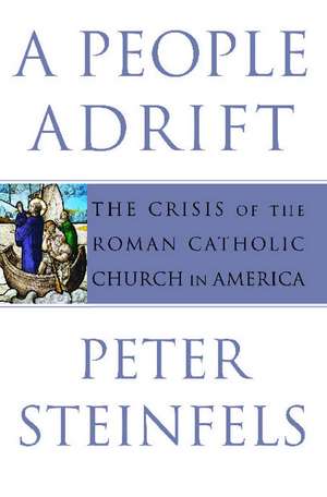 A People Adrift: The Crisis of the Roman Catholic Church in America de Peter Steinfels