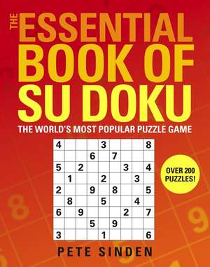 Essential Book of Su Doku de Pete Sinden