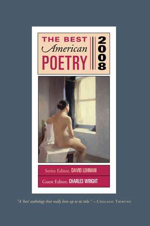 The Best American Poetry de David Lehman