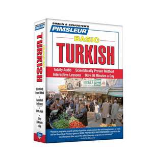 Pimsleur Basic Turkish [With Free CD Case] de Pimsleur