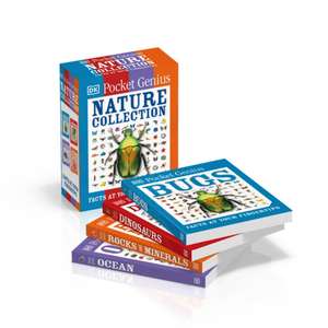 Pocket Genius Nature Collection 4-Book Box Set de Dk