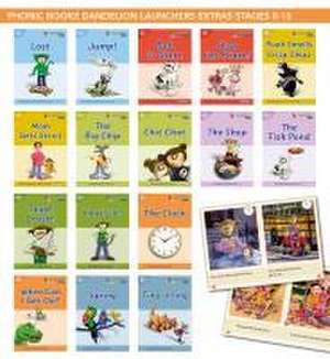 Phonic Books Dandelion Launchers Extras Stages 8-15 Lost (Blending 4 and 5 Sound Words, Two Letter Spellings Ch, Th, Sh, Ck, Ng) de Phonic Books