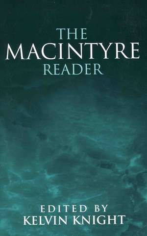 The MacIntyre Reader de K Knight