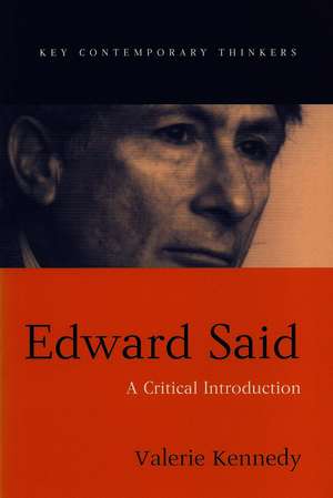 Edward Said – A Critical Introduction de Kennedy