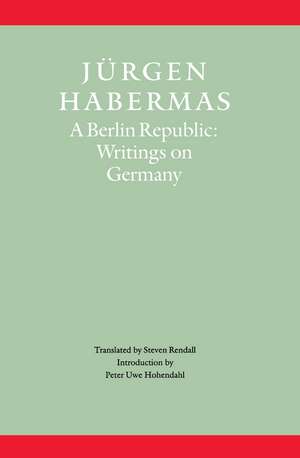 Berlin Republic de Jurgen Habermas