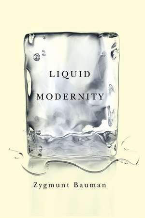 Liquid Modernity de Z Bauman