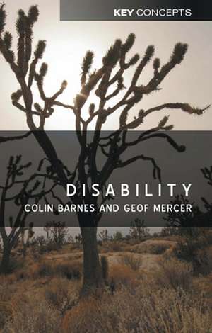 Disability de C Barnes