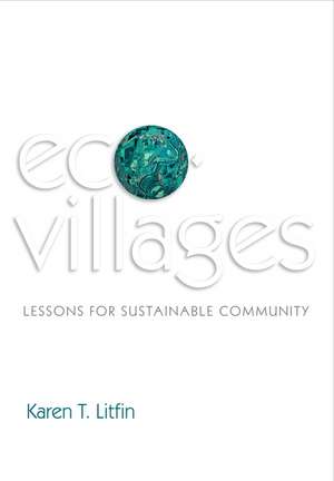 Ecovillages de Karen T Litfin