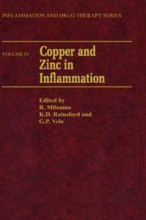 Copper and Zinc in Inflammation de Roberto Milanino