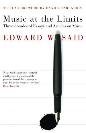 Said, E: Music at the Limits