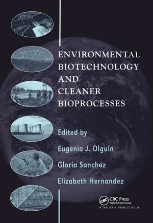 Environmental Biotechnology and Cleaner Bioprocesses de Gloria Sanchez