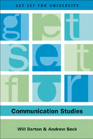 Get Set for Communication Studies de Will Barton