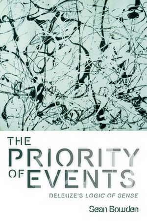 The Priority of Events de Dr. Sean Bowden