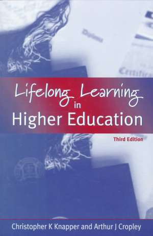 Lifelong Learning in Higher Education de A Cropley