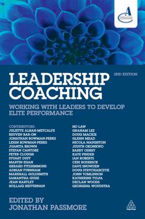 Leadership Coaching – Working with Leaders to Develop Elite Performance de Jonathan Passmore