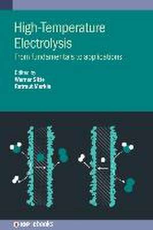 High-Temperature Electrolysis de Werner Sitte