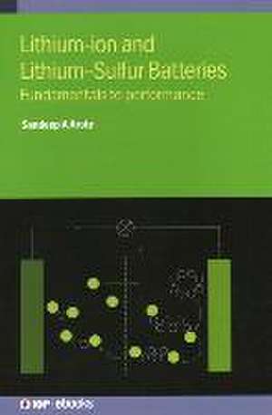 Lithium-ion and Lithium-Sulfur Batteries de Sandeep A Arote