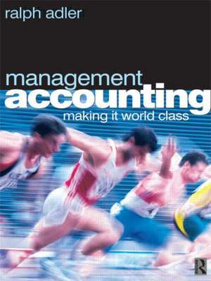 Management Accounting de Ralph Adler