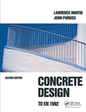 Concrete Design to EN 1992 de L. H. Martin