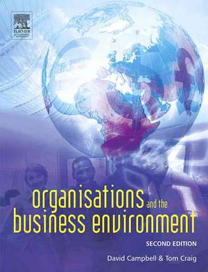 Organisations and the Business Environment de Tom Craig