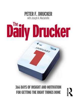 The Daily Drucker de Peter Drucker