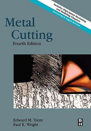 Metal Cutting de Paul K. Wright