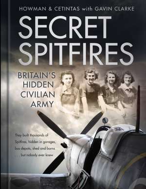 Secret Spitfires de Howman