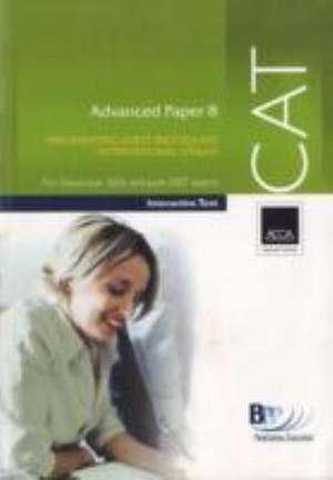 CAT Paper 8 Implementing Audit Procedures (International) de BPP Professional Education