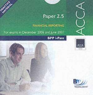 ACCA Paper 2.5 Financial Reporting de BPP Professional Education