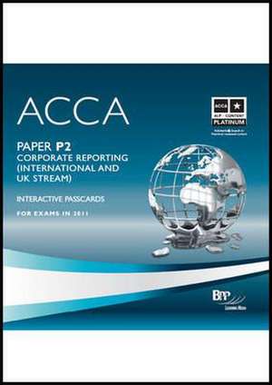 ACCA - P2 Corporate Reporting (INT) de BPP Learning Media Ltd