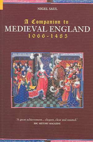 Companion to Medieval England de Nigel Saul