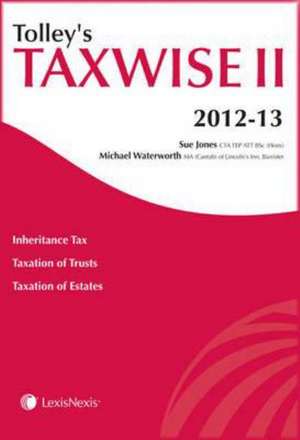 Tolley's Taxwise II de CHRIS JARMAN