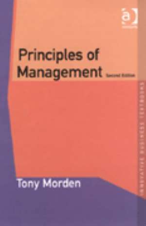 Principles of Management de Tony Morden