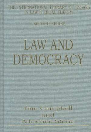 Law and Democracy de Tom Campbell